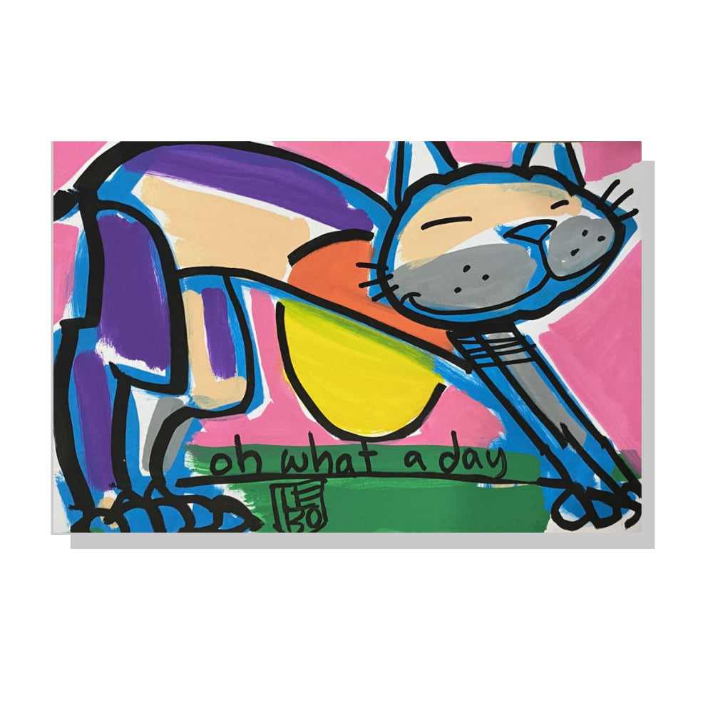 Oh What A Day - Lebo Steel Mineral Print